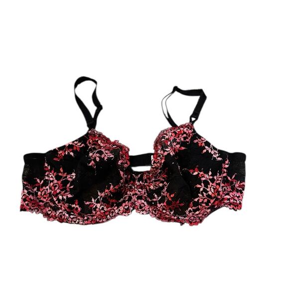 Wacoal Women's Multicolor Underwire Lace Full Coverage Unpadded Bra Size 36C - Picture 1 of 7